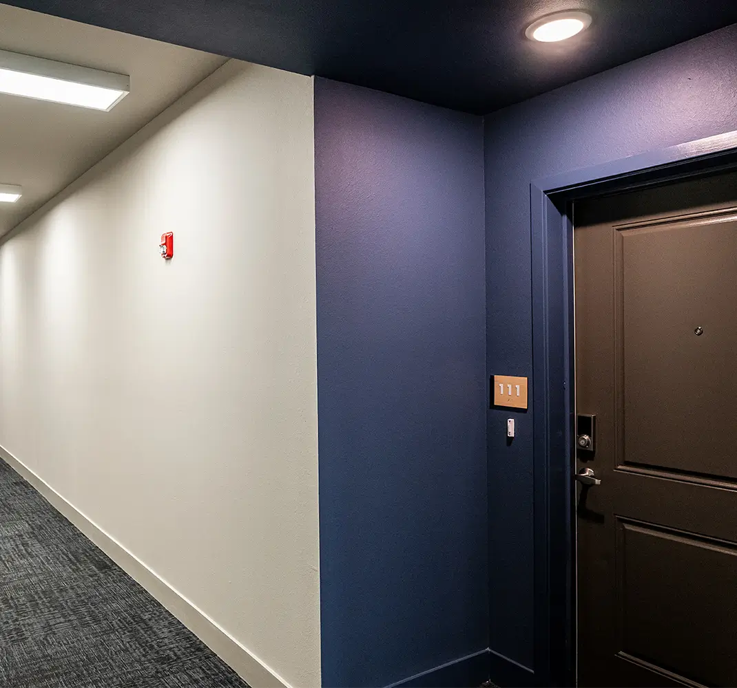 Apartment door